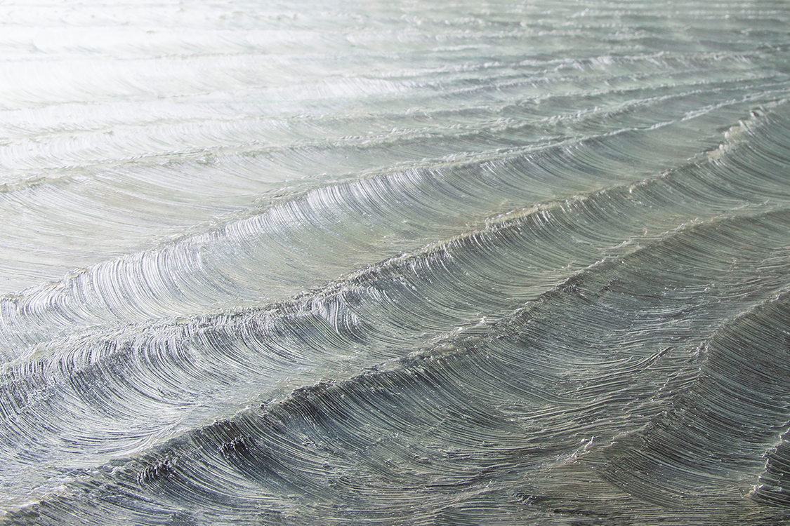 <I>The waves</I> 2023 digital print on Hahnemühle paper 35 x 115 cm