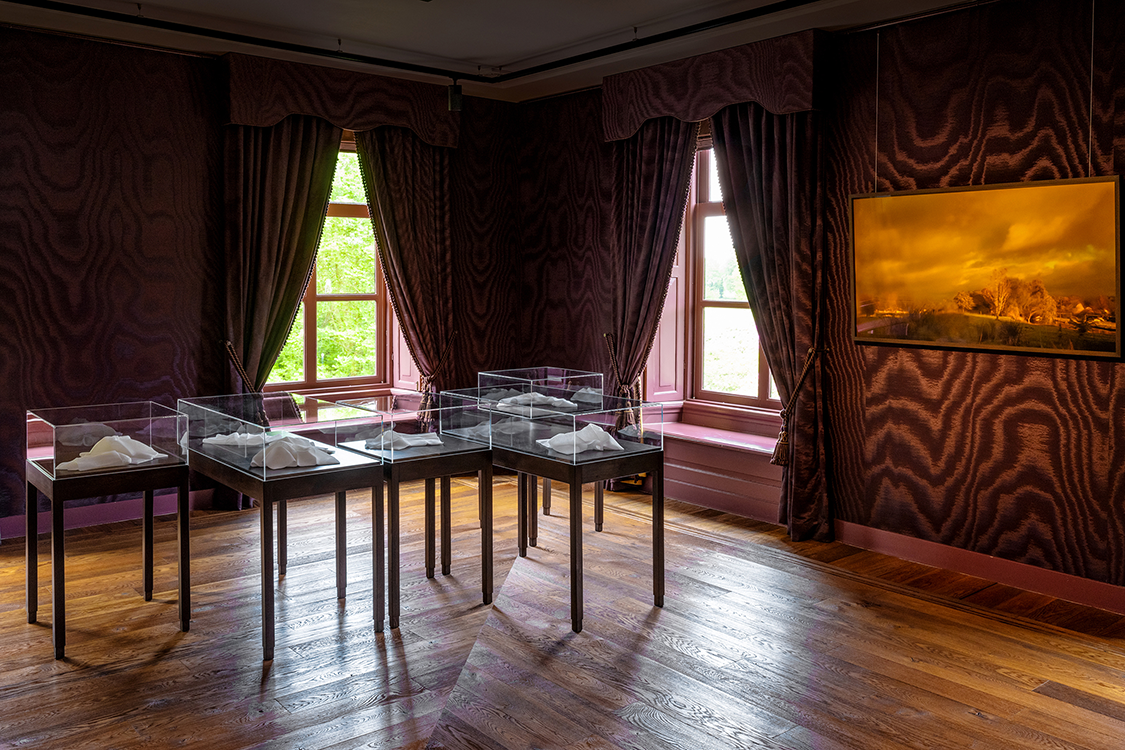 <I>Landscapes</I> 2023 installation Ruurlo Castle photo: Roderik Henderson